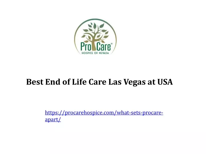 best end of life care las vegas at usa