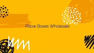 pillow boxes wholesale