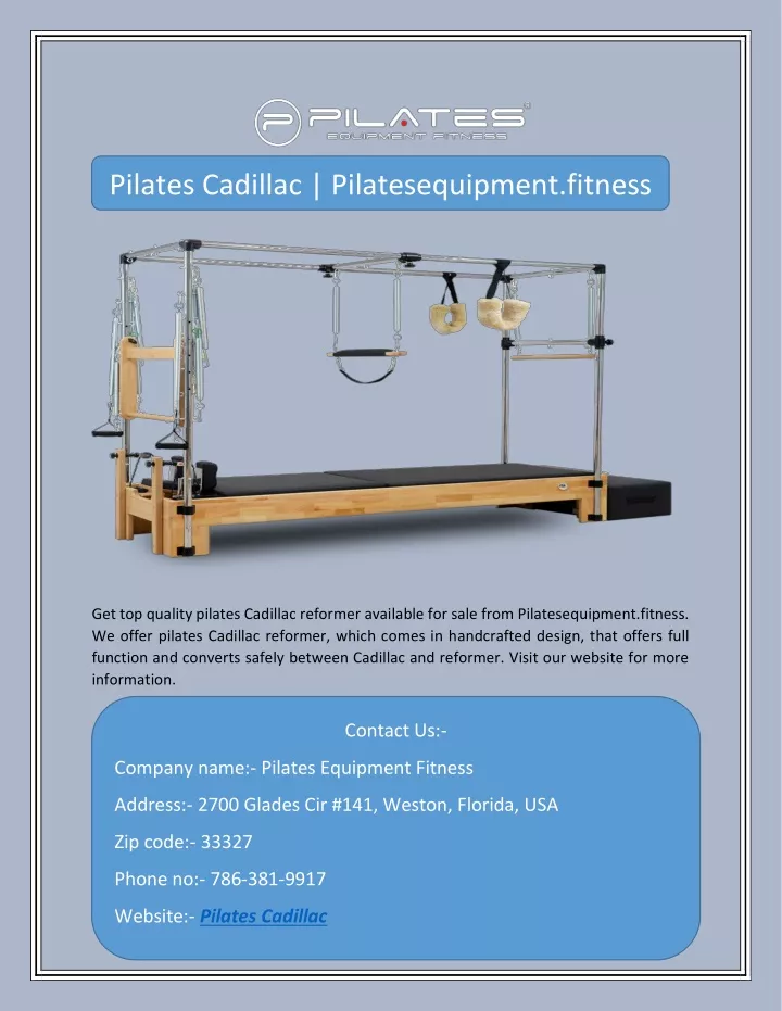 pilates cadillac pilatesequipment fitness