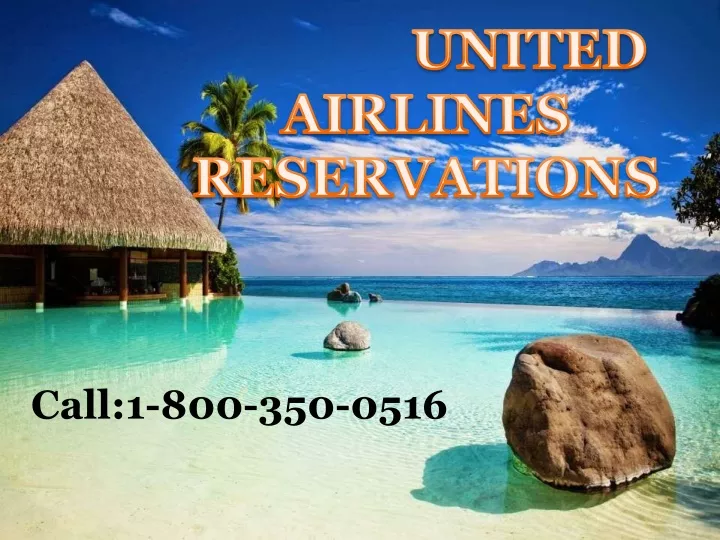 united airlines reservations