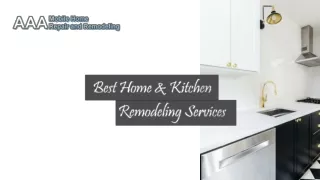 Best Home Remodeling Services In Texas | AAAMobileHomeRepairs