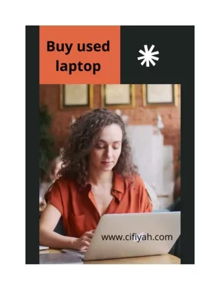 Best advice to buy second hand laptop at less price