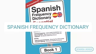 Spanish Frequency Dictionary