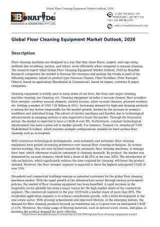 Global Floor Cleaning Equipment market