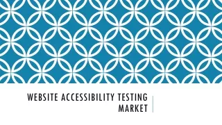 website accessibility testing market