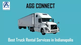 Agg Connect -  Best Truck Rental Services in Indianapolis
