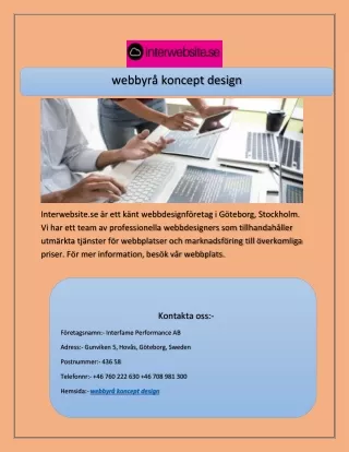 webbyr koncept design