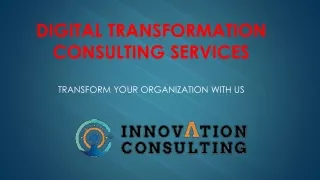 Digital Transformation Consulting Services