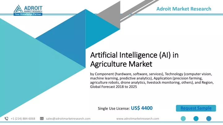 artificial intelligence ai in agriculture market