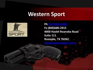 western sport
