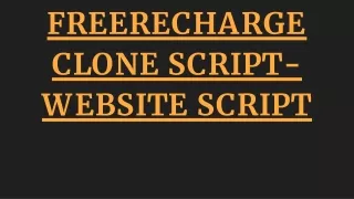 freerecharge clone script website script