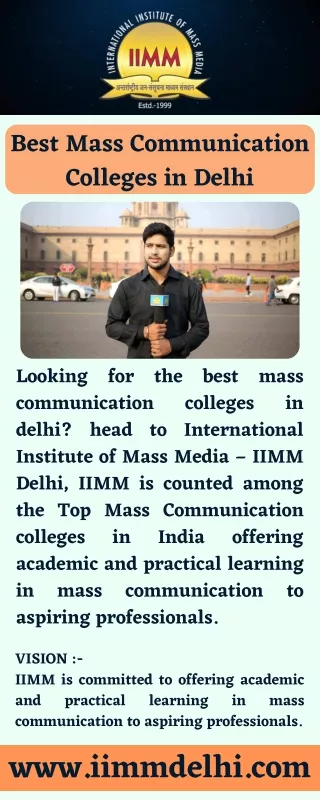 Best Mass Communication Colleges in Delhi (1)