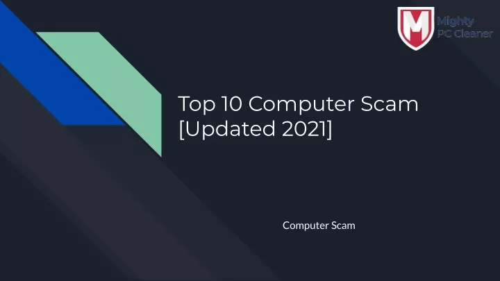 top 10 computer scam updated 2021