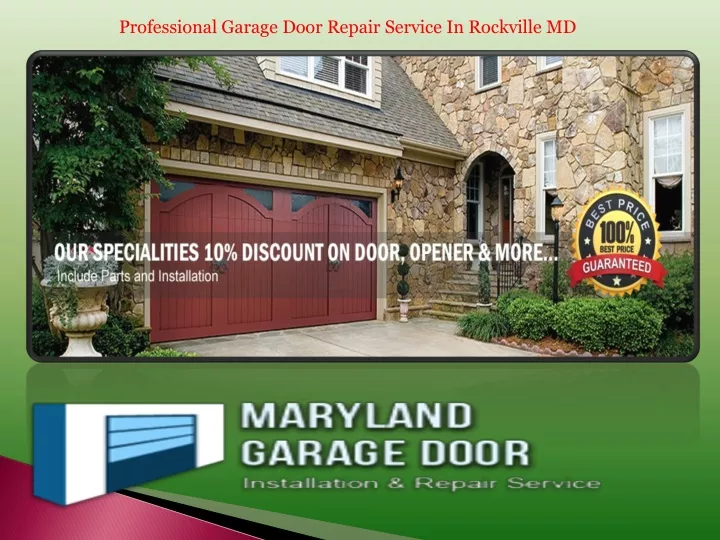professional garage door repair service