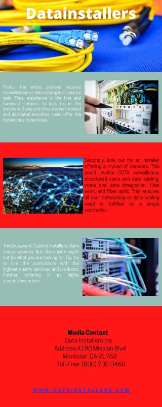 Cabling Installers