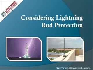 Considering Lightning Rod Protection