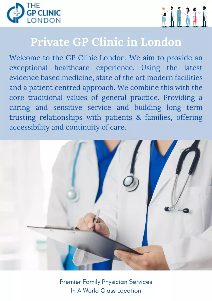private gp clinic in london