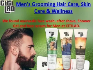Buy Organic Beauty Products Online for Men's Grooming