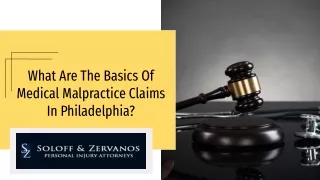 What Are The Basics Of Medical Malpractice Claims In Philadelphia?