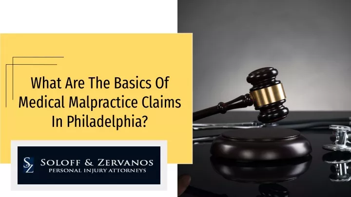 what are the basics of medical malpractice claims