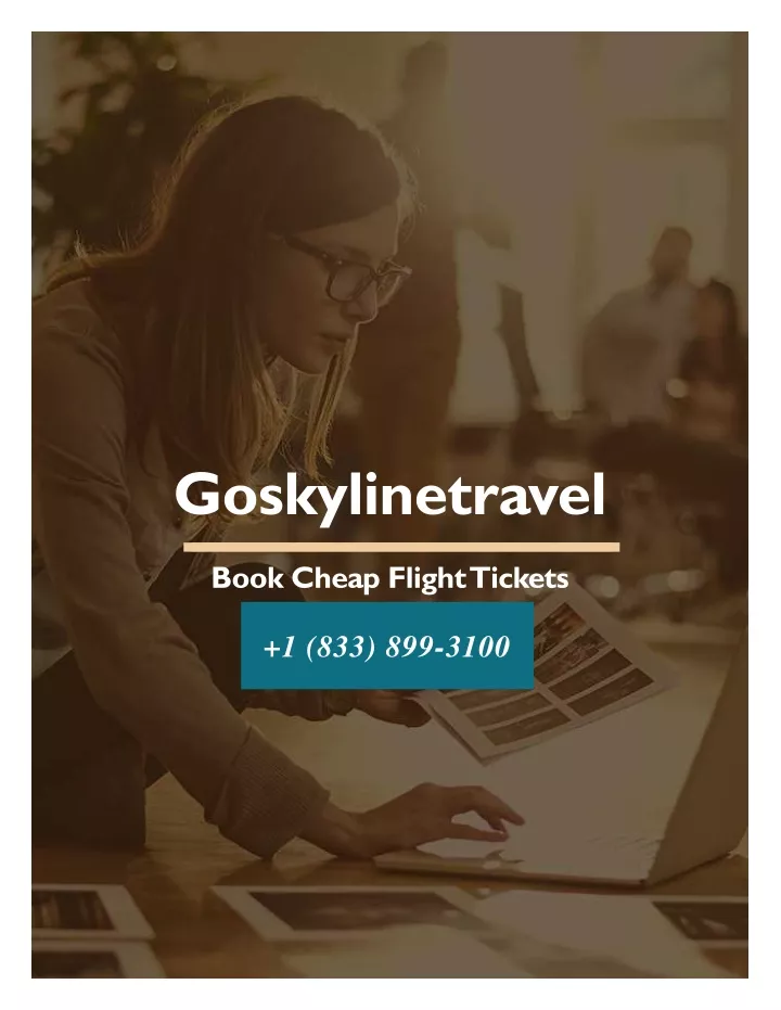 Ppt Book Cheap Flight Tickets With Goskylinetravel Powerpoint