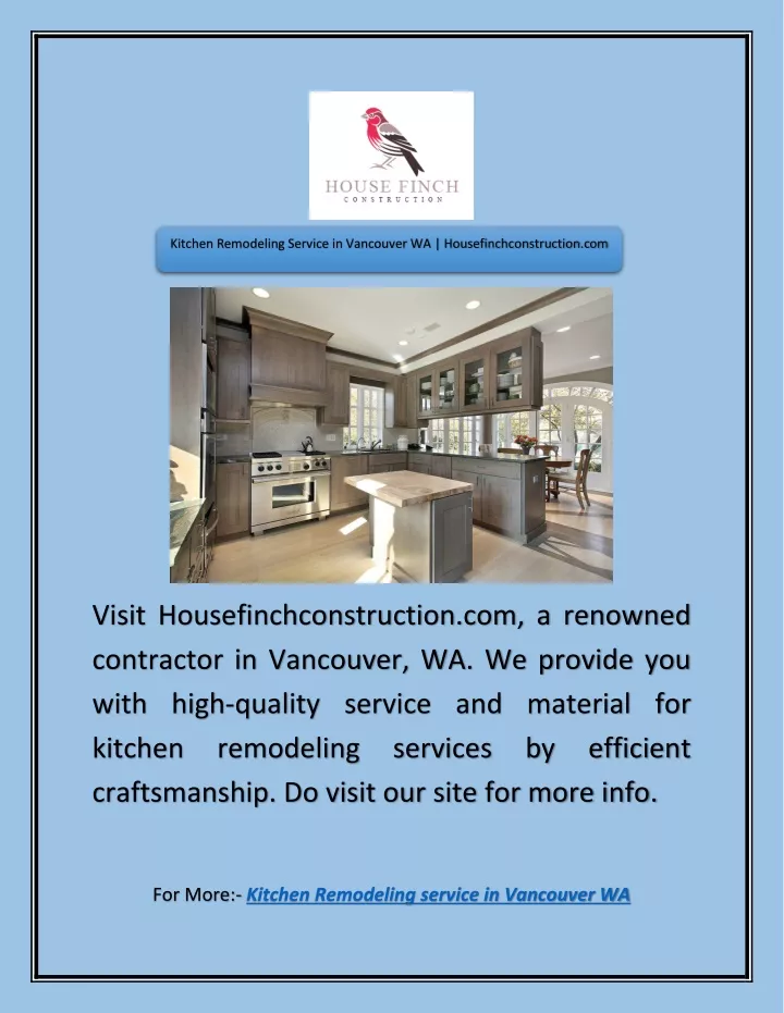 kitchen remodeling service in vancouver