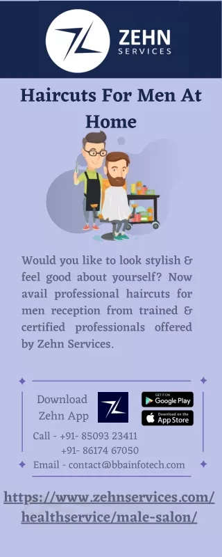 haircuts for men at home