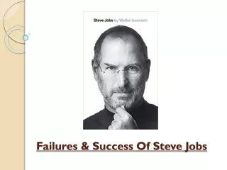 Failures & Success Of Steve Jobs | Buy Motivational Books Online