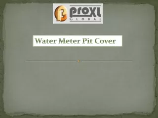 water meter pit cover