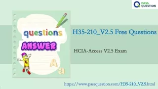 h35 210 v2 5 free questions h35 210 v2 5 free