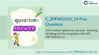 c bw4hana 24 free c bw4hana 24 free questions