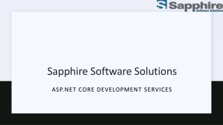 sapphire software solutions