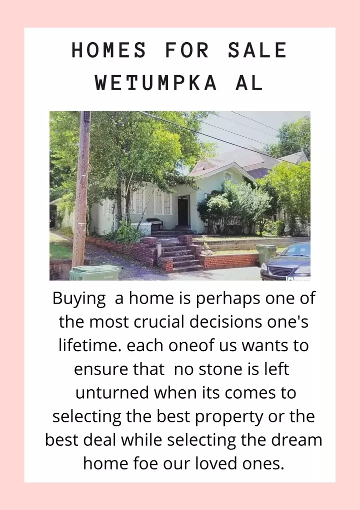 homes for sale wetumpka al