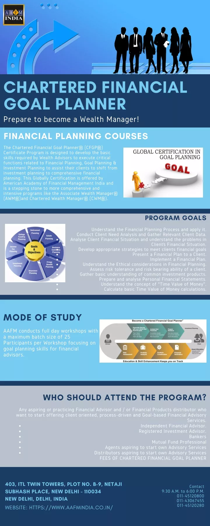 chartered financial goal planner prepare