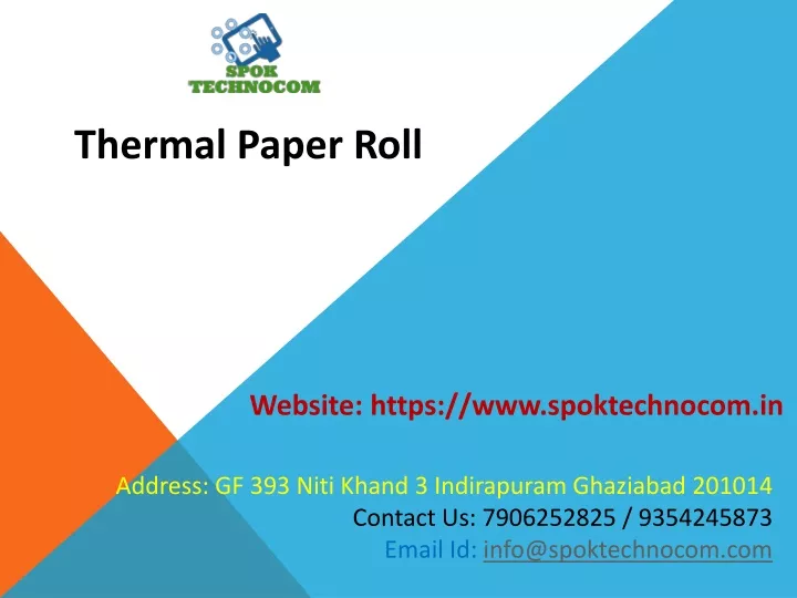 thermal paper roll