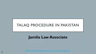 Seek Lawyer Guide on Talaq Certificate in Pakistan (2021)