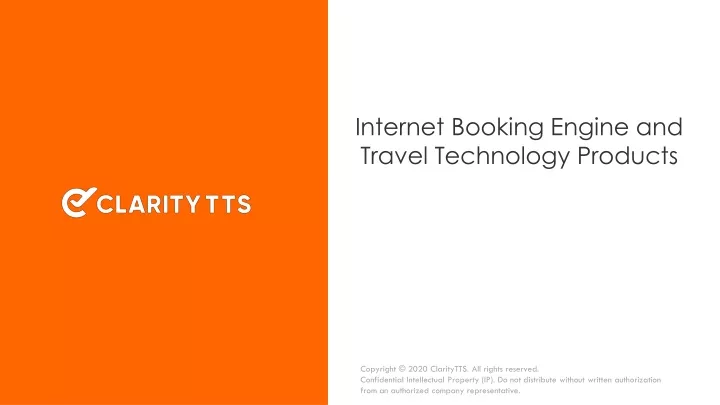 internet booking engine and travel technology products