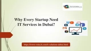 why every startup need it services in dubai