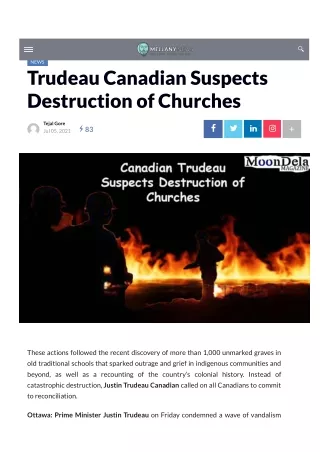 Destruction of Churches - Moondela Magazine