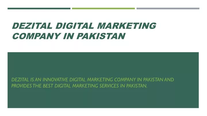 dezital digital marketing company in pakistan
