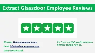 extract glassdoor employee reviews