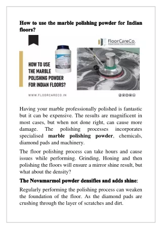 having your marble professionally polished