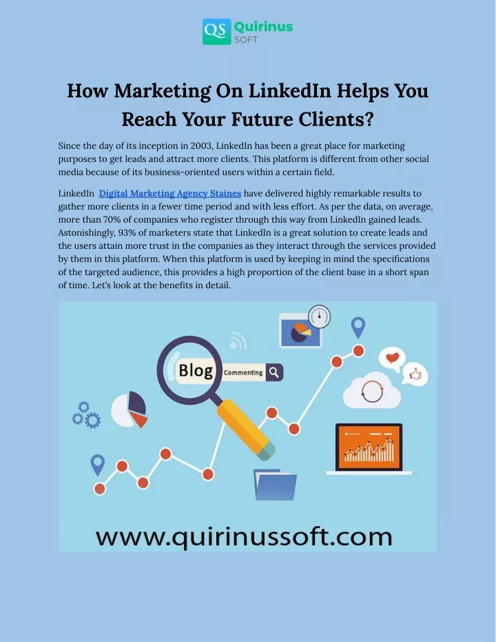 how marketing on linkedin helps you reach your