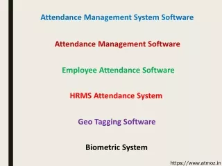 attendance management system software