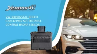 vw 3qf907561c bosch 0203301965 acc distance