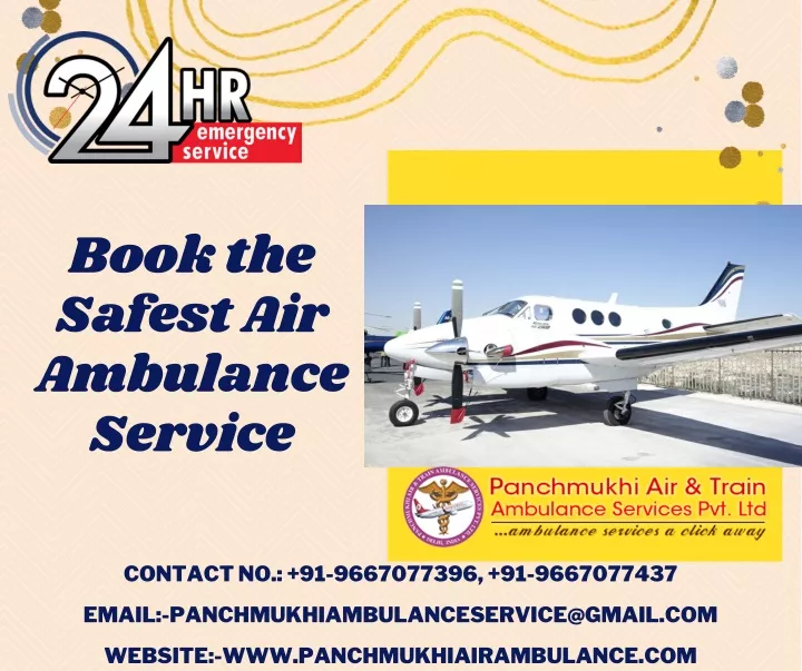 book the safest air ambulance service