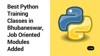 best python training classes in bhubaneswar