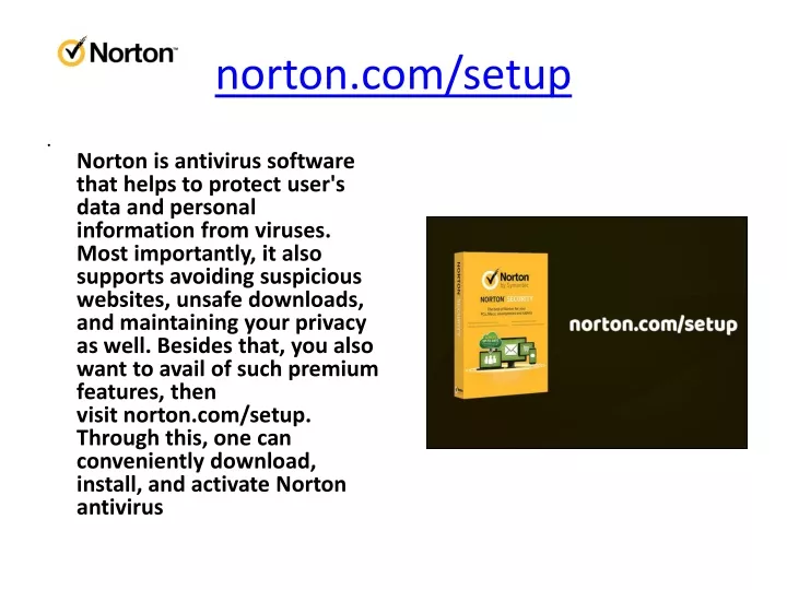 norton com setup