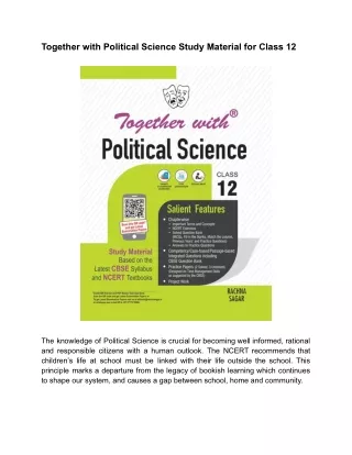 together with political science study material