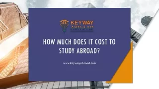 How Much Does it Cost to Study Abroad